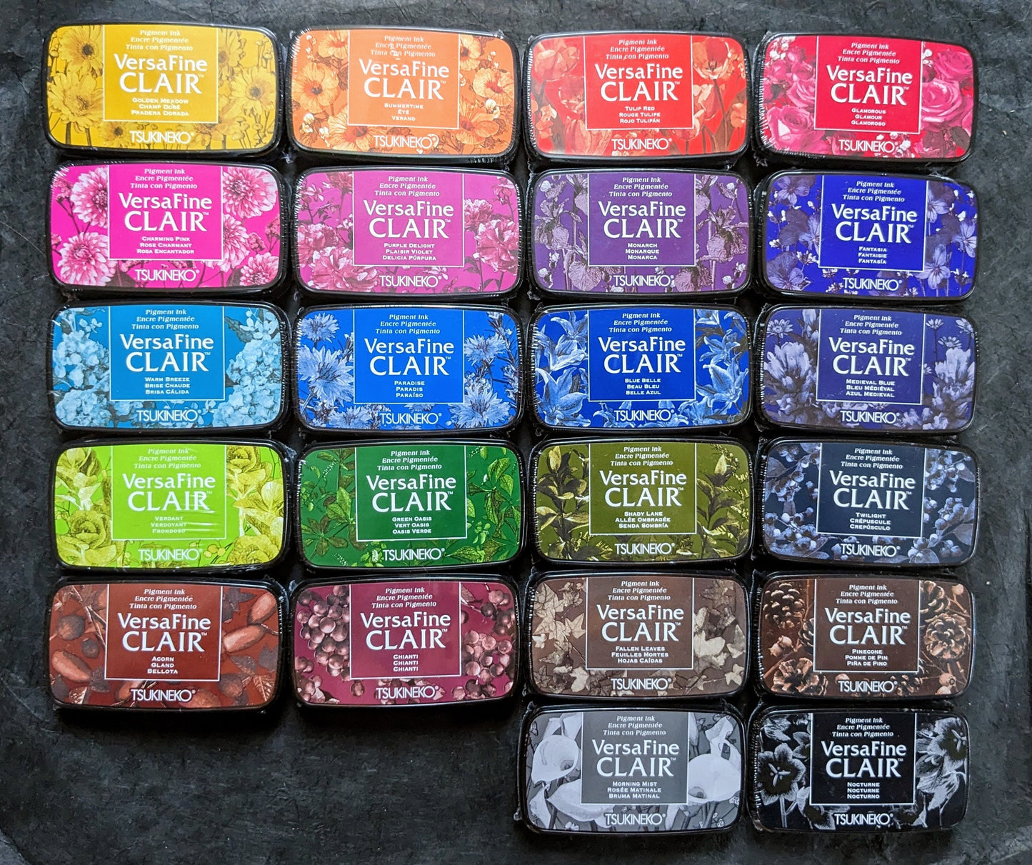 VersaFine CLAIR Stempelkissen mit großer Farbauswahl