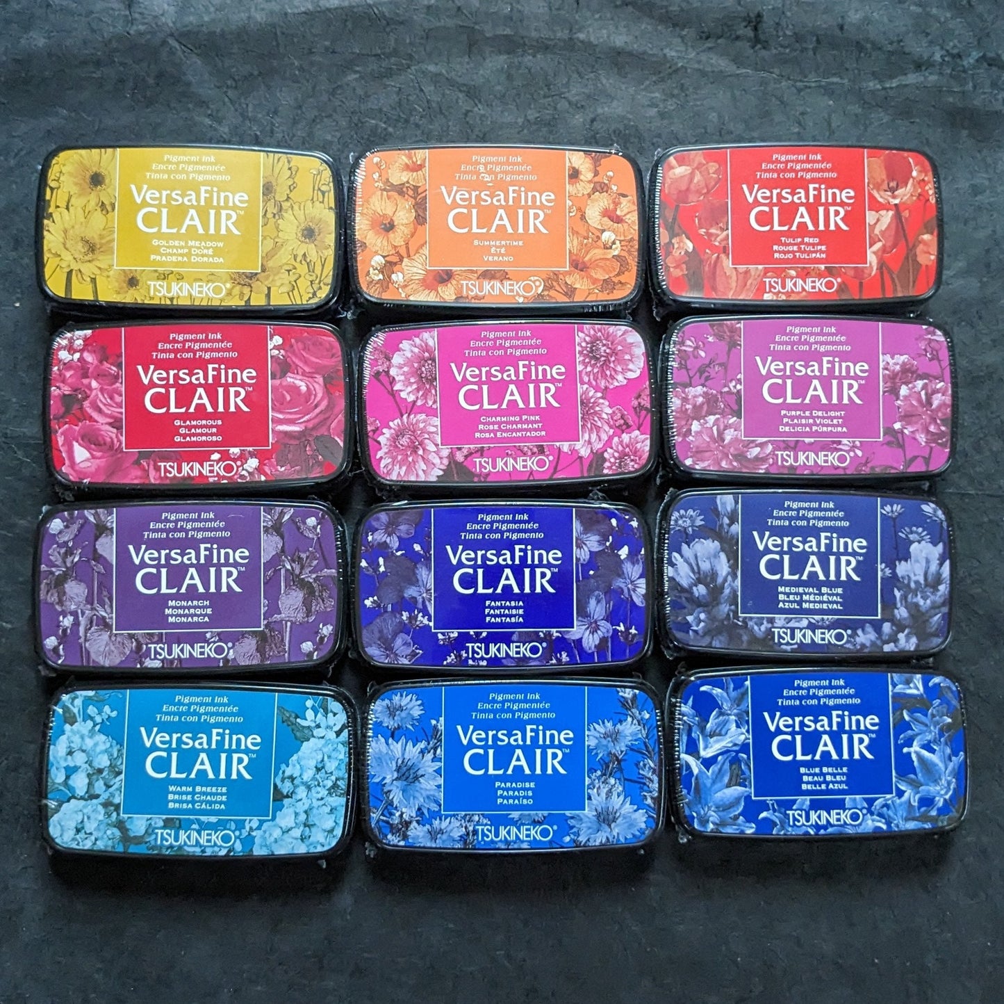 VersaFine CLAIR Stempelkissen mit großer Farbauswahl