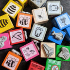 Ministempel Kleckse, Punkt und Handmade Auswahl oder Set