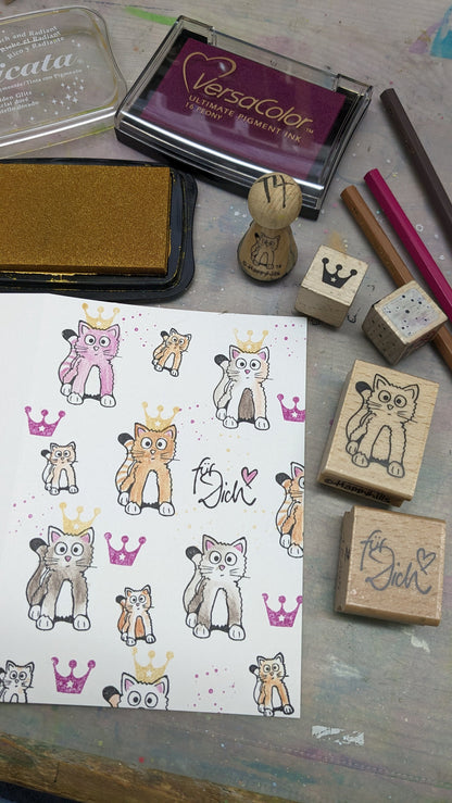 Stempel Katze