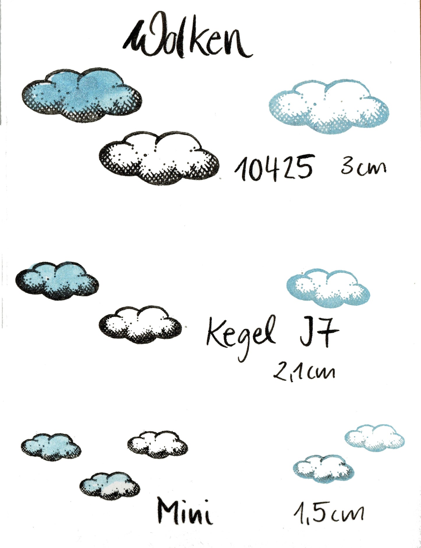 Stempel Wolke