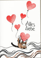 Stempel Herz shabby