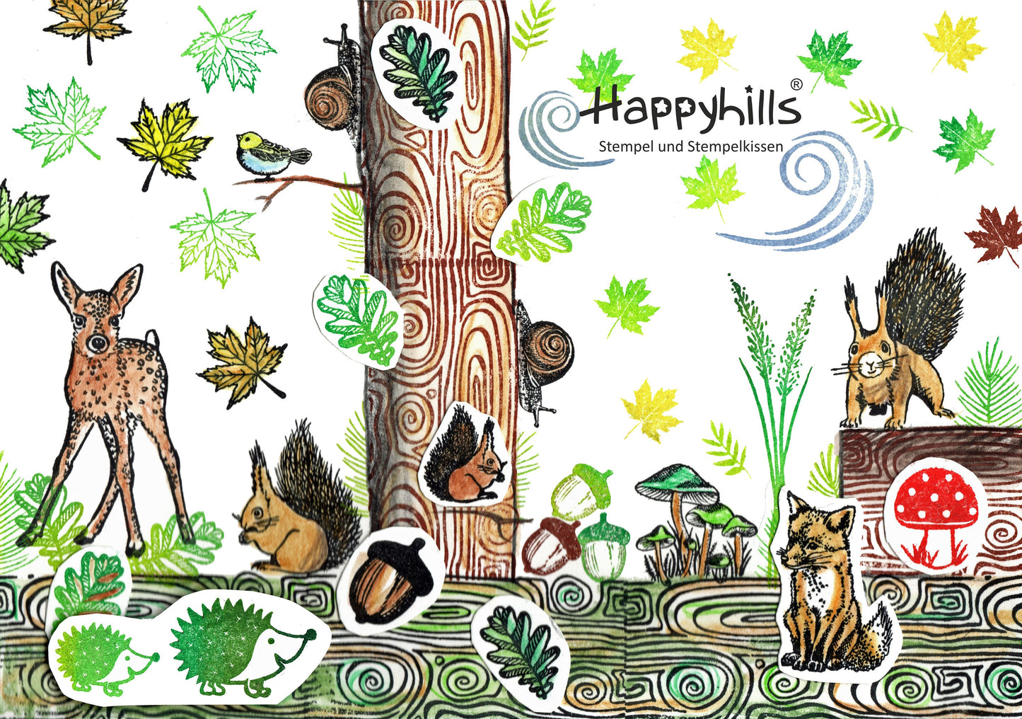 Stempel Fuchswelpe