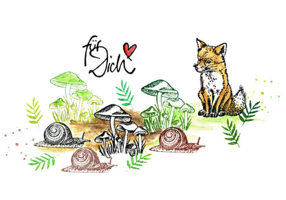 Stempel Fuchswelpe