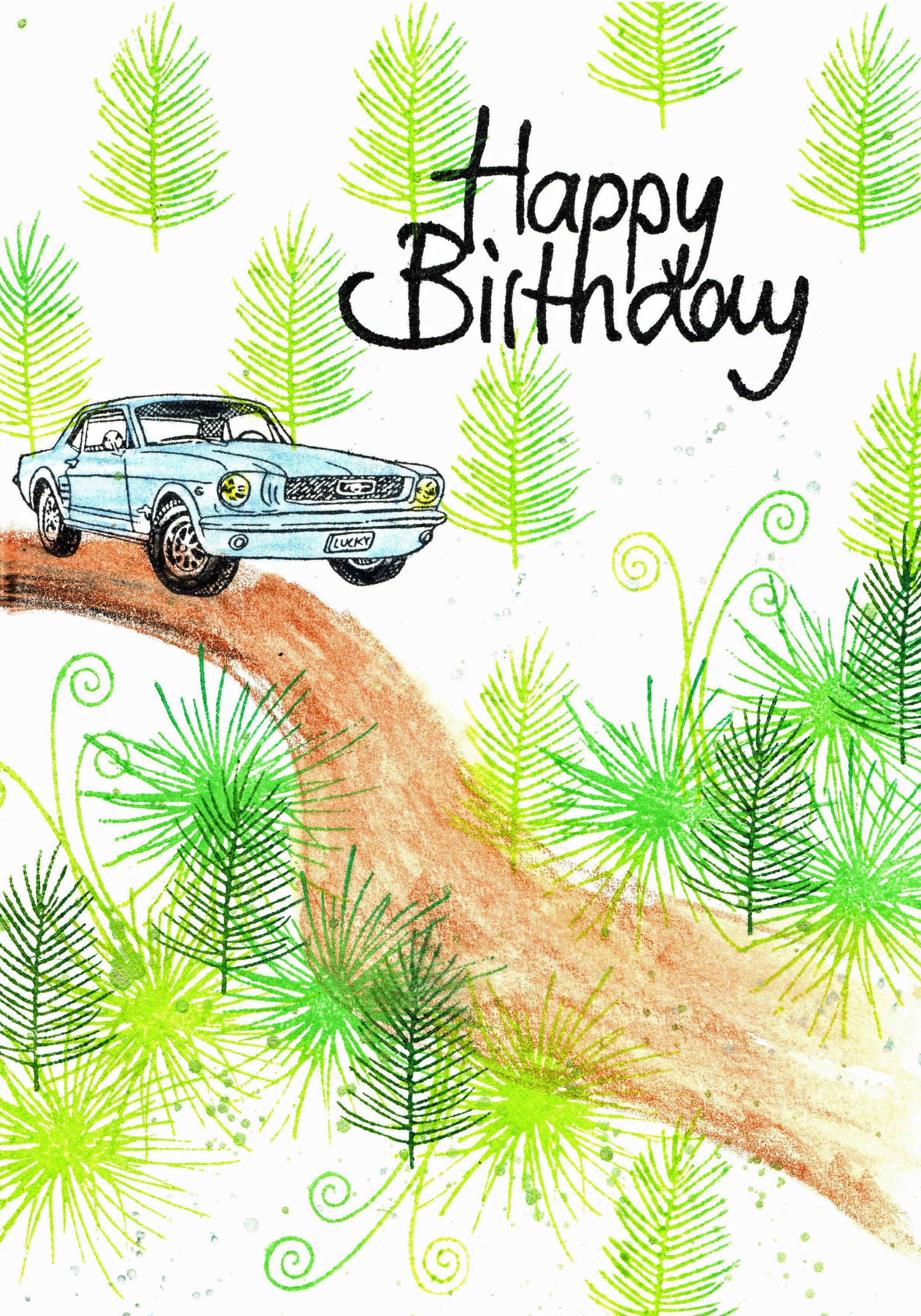 Stempel Mustang
