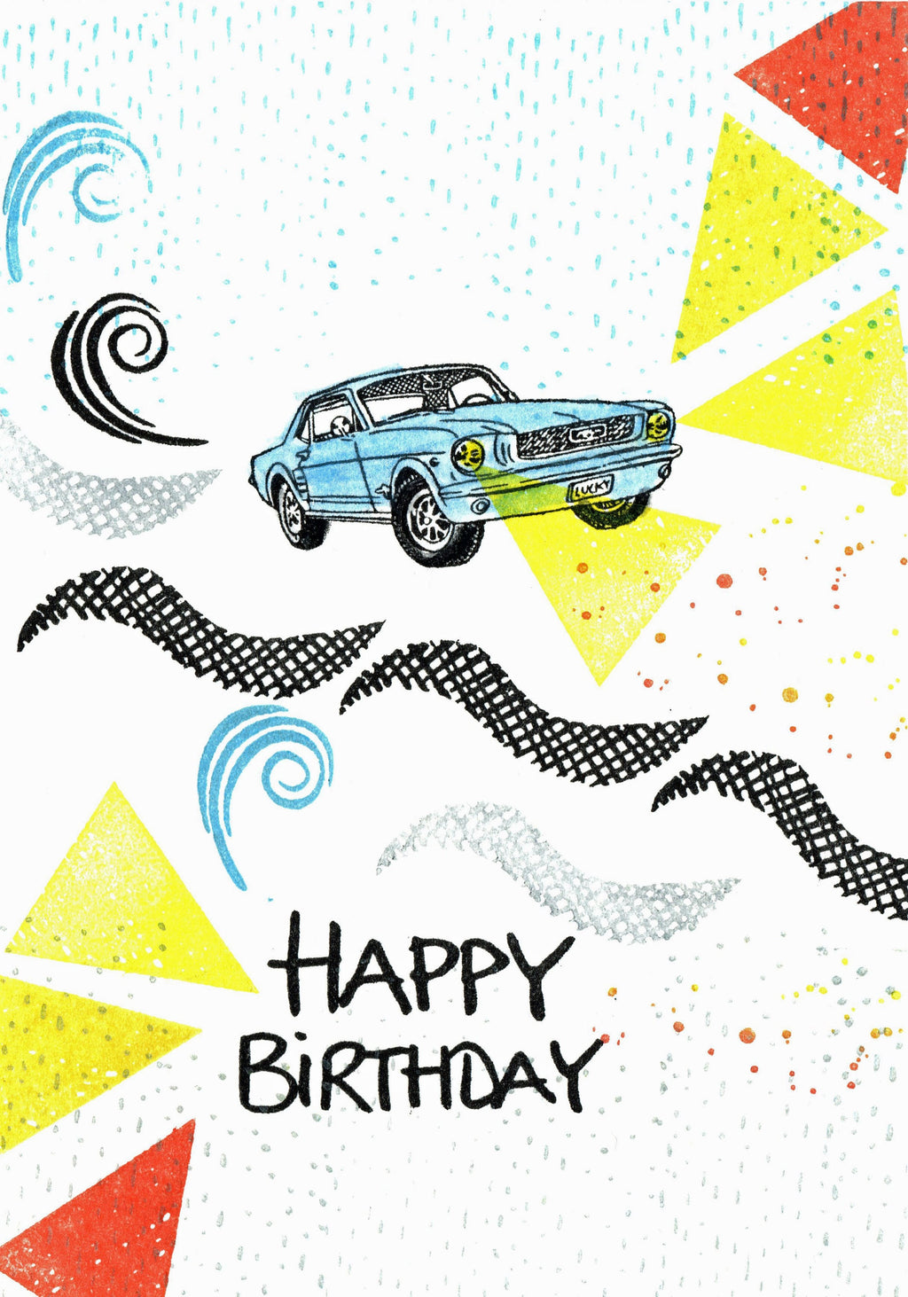 Stempel Mustang