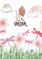 Stempel Eichhörnchen frech