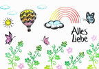 Stempel Heißluftballon