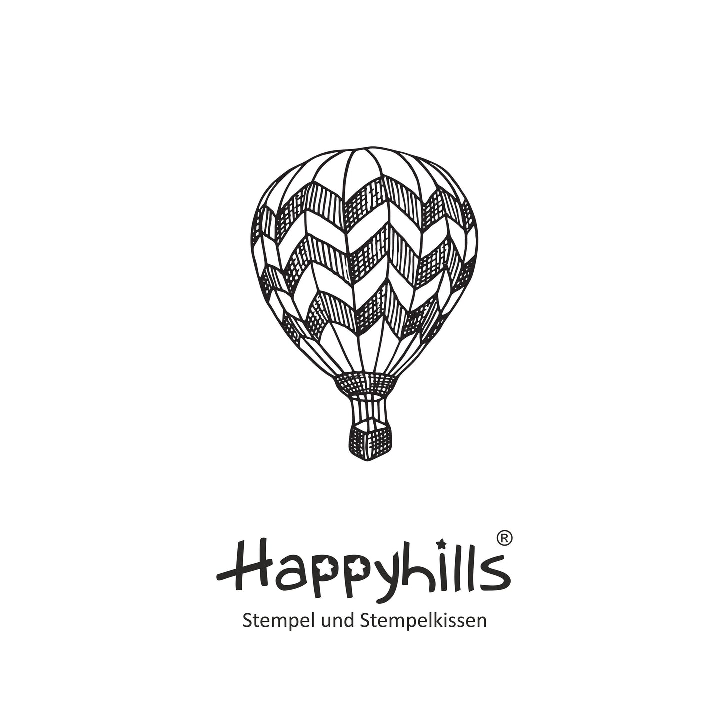 Stempel Heißluftballon