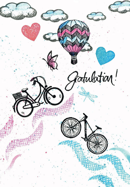 Stempel Heißluftballon