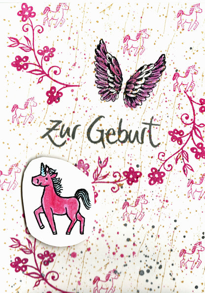 Stempel Blumenranke