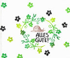 Stempel Blumenranke
