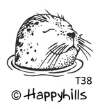 Stempel Seehundkopf