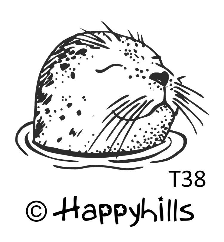Stempel Seehundkopf