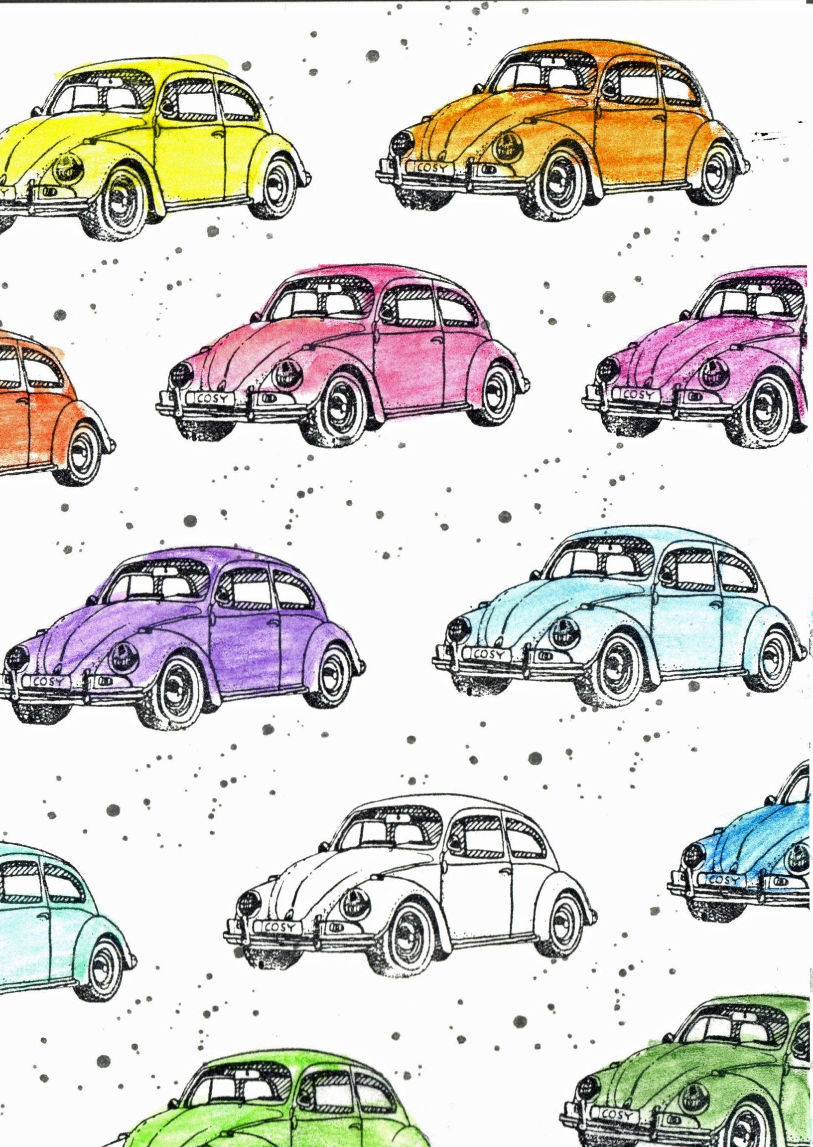 Stempel Auto Käfer