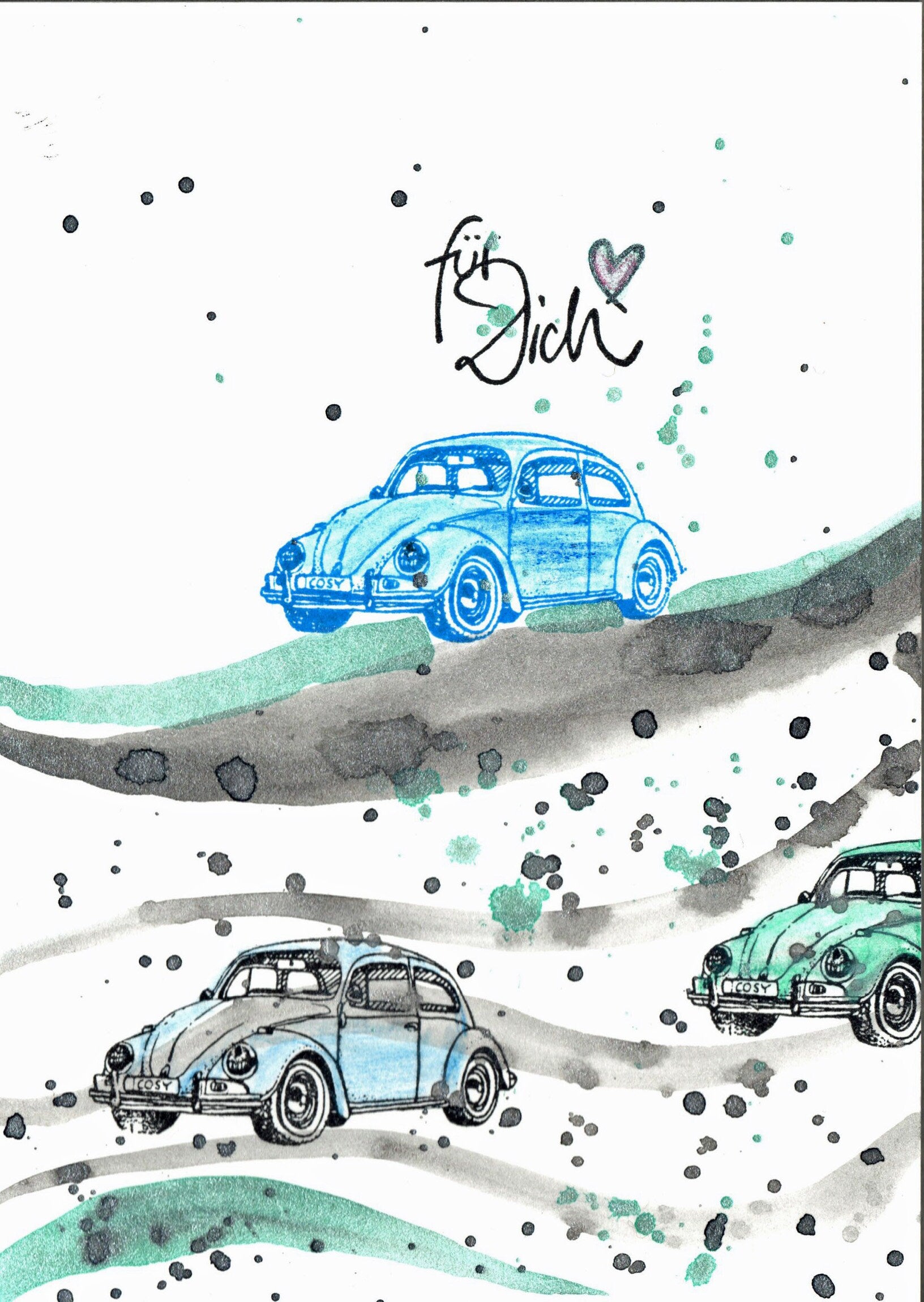 Stempel Auto Käfer