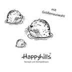 Stempel Seehundkopf