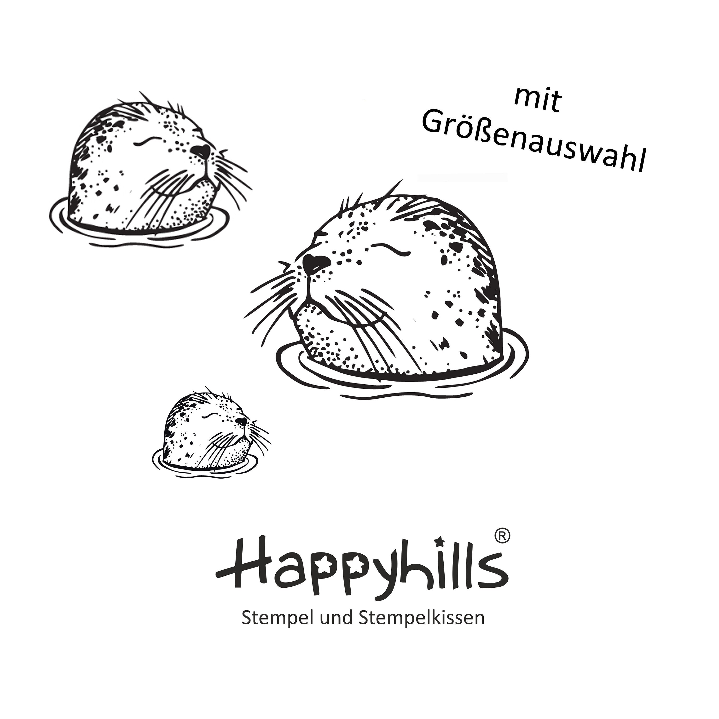 Stempel Seehundkopf