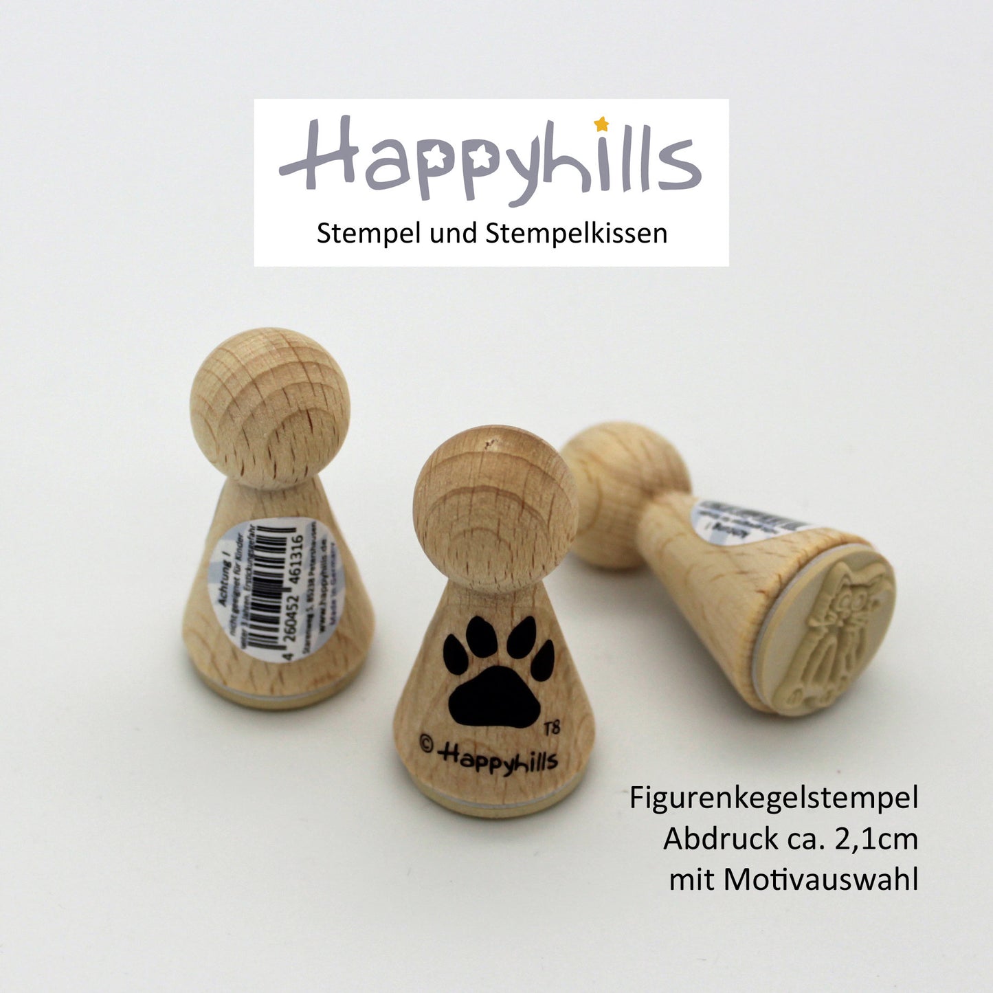 Stempel Eule Waldkauz