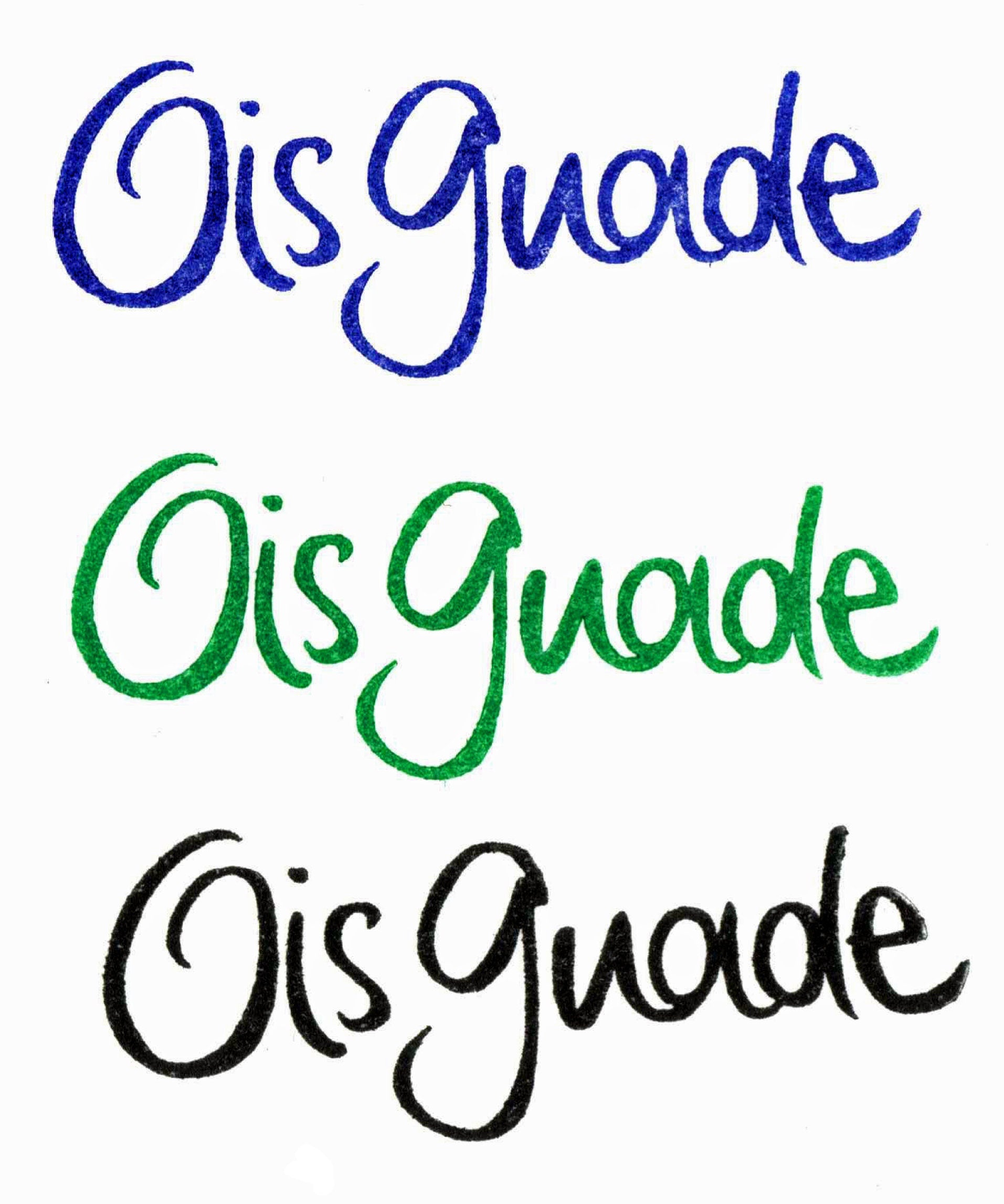 Stempel Ois Guade quer