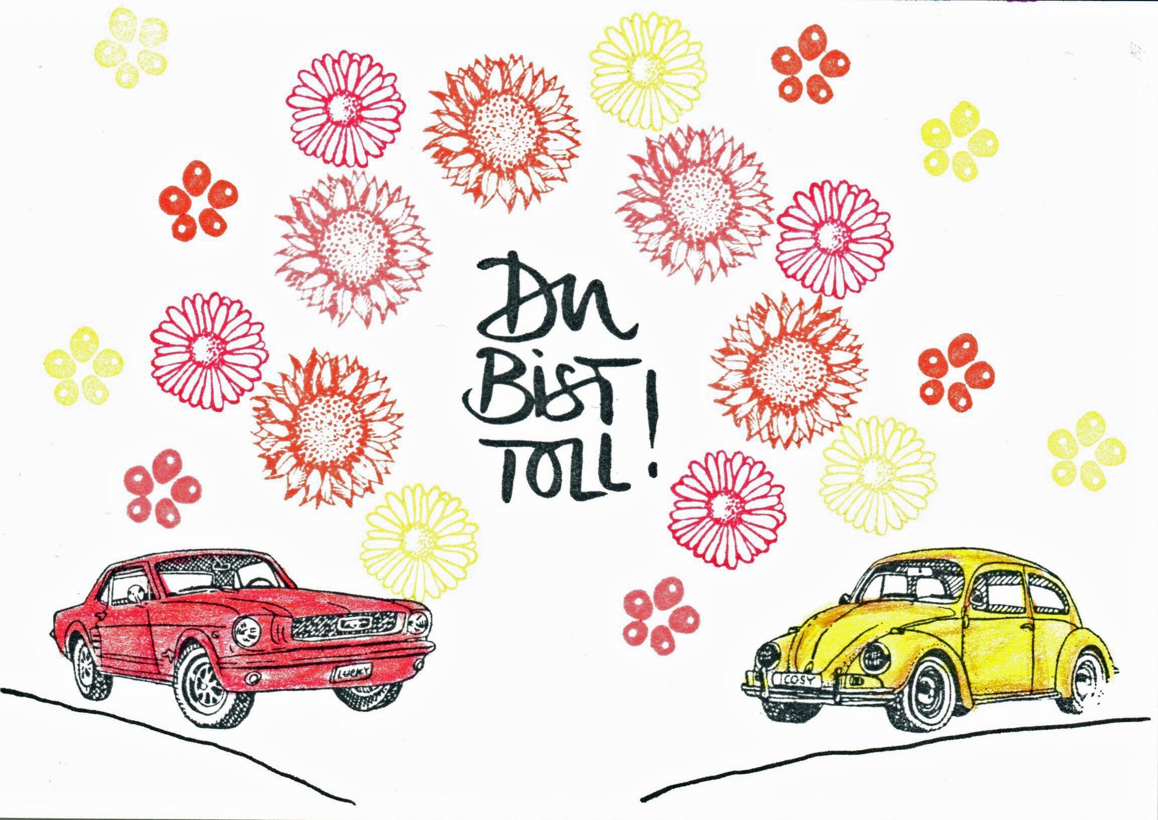 Stempel Auto Käfer