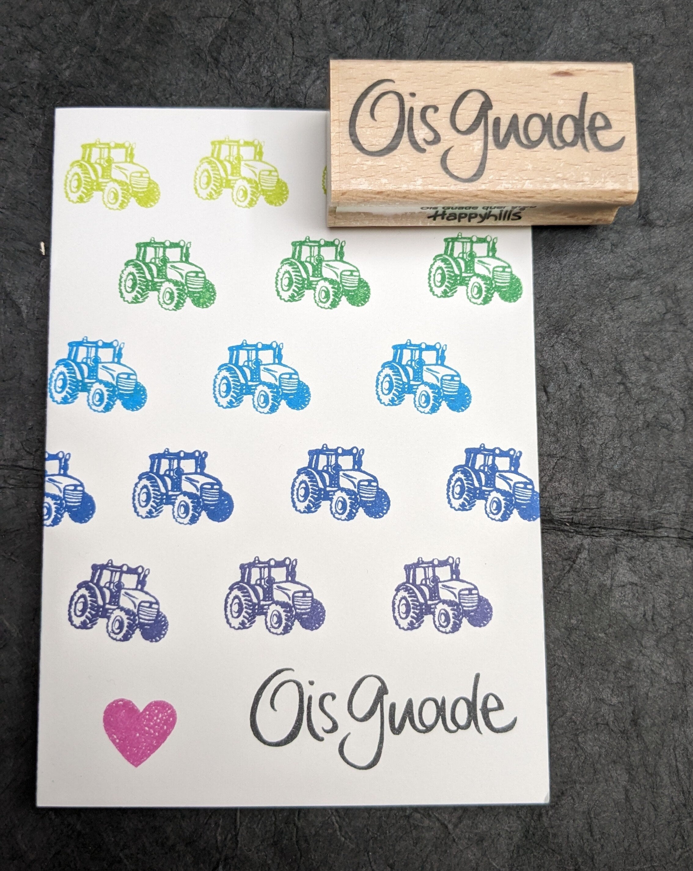 Stempel Ois Guade quer