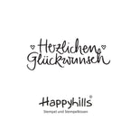 Stempel Herzlichen Glückwunsch