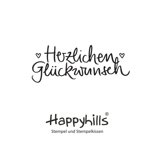 Stempel Herzlichen Glückwunsch