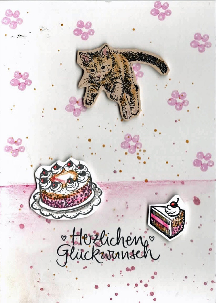 Stempel Herzlichen Glückwunsch