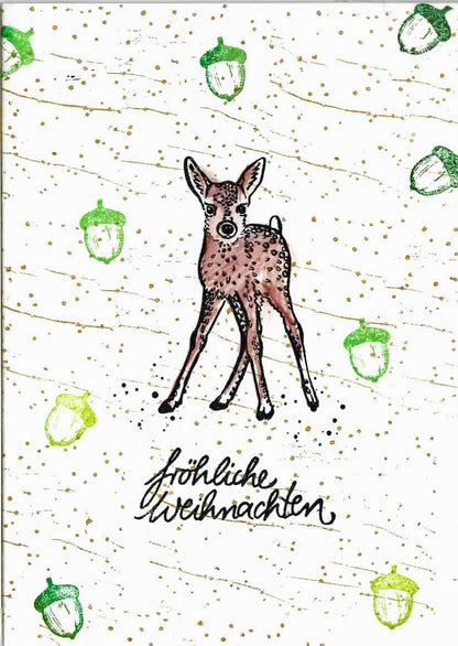 Stempel fröhliche Weihnachten