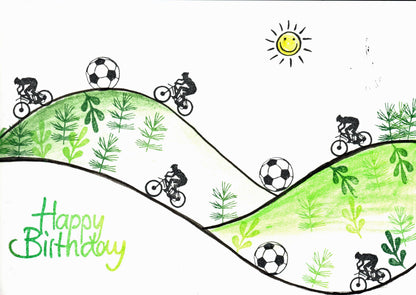 Stempel Happy Birthday