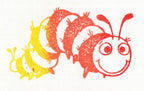 Stempel Raupe