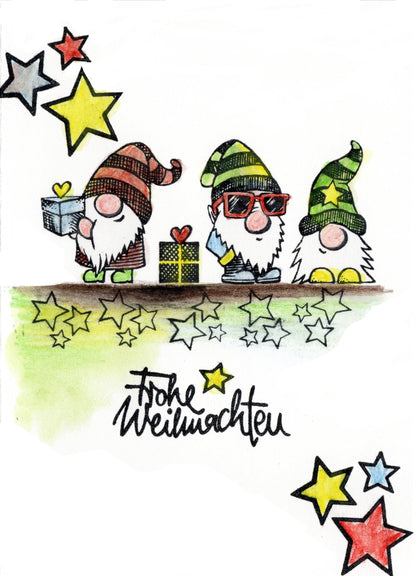 Stempel Frohe Weihnachten