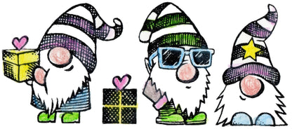 Stempel drei Wichtel