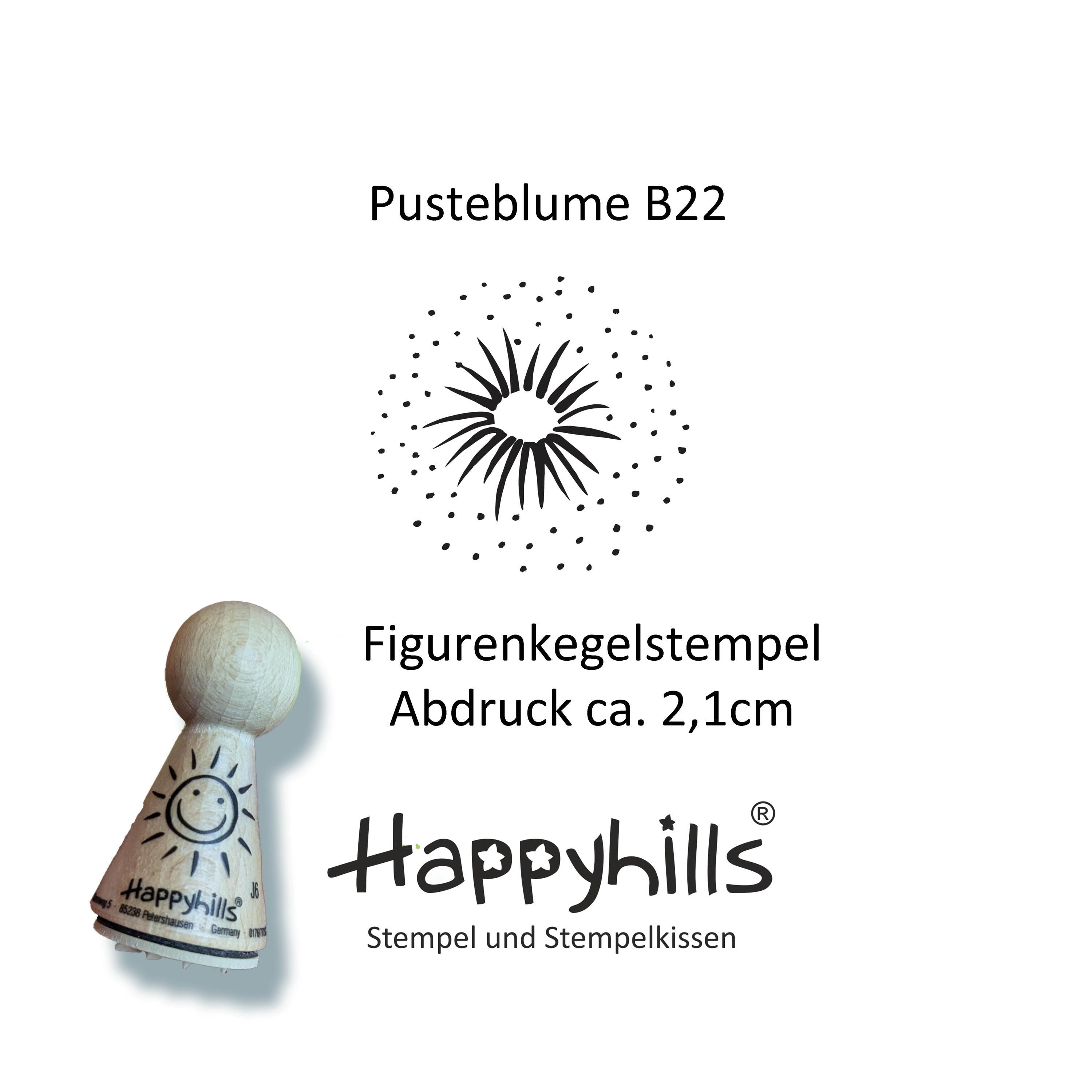 Kegelstempel Pusteblumen Auswahl oder Set