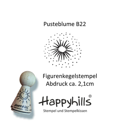 Kegelstempel Pusteblumen Auswahl oder Set