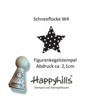 Kegelstempel Schneeflocke, Tannenbaum und Stern Auswahl oder Set