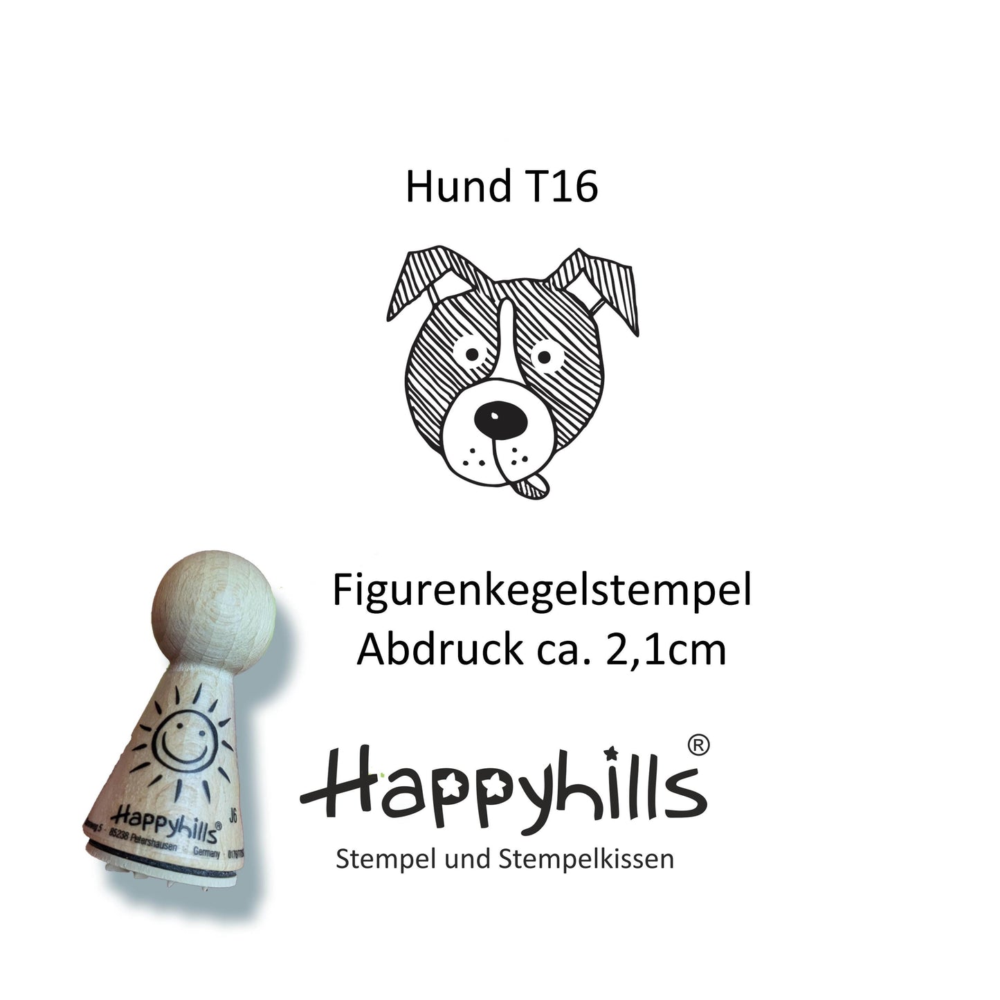Kegelstempel Hunde Auswahl oder Set