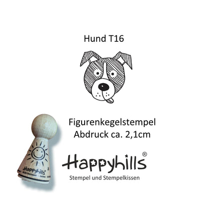 Kegelstempel Hunde Auswahl oder Set