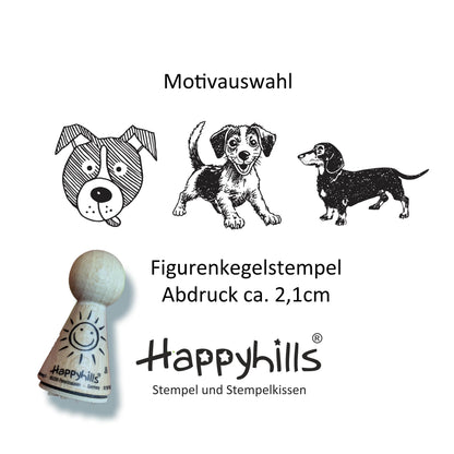 Kegelstempel Hunde Auswahl oder Set