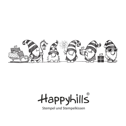 Stempel Wichtelbordüre