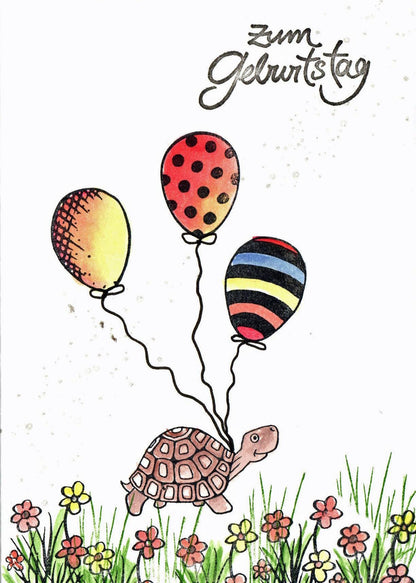 Stempel zum Geburtstag