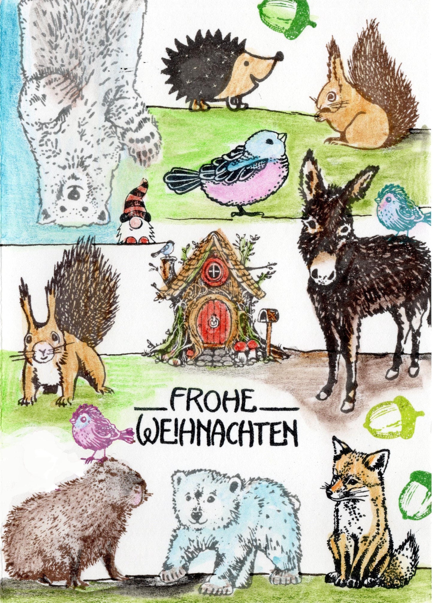 Stempel Fuchswelpe