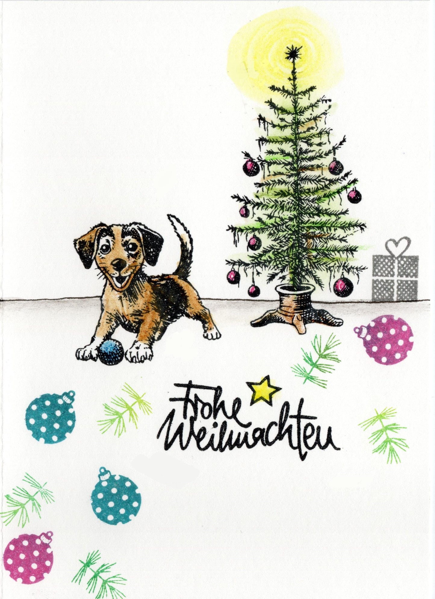 Stempel Ugly Christmas Tree