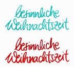 Stempel besinnliche Weihnachtszeit