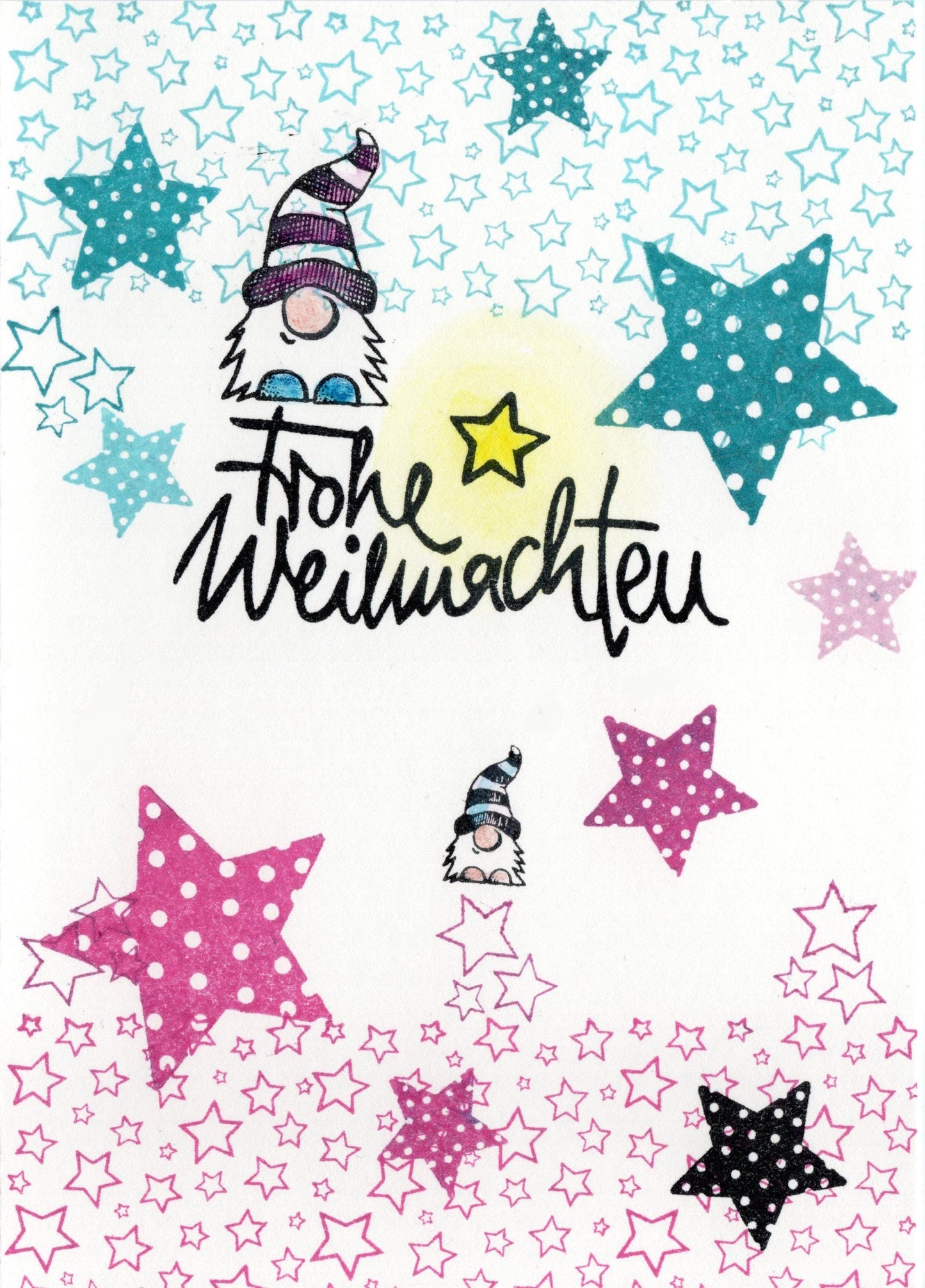 Stempel Frohe Weihnachten