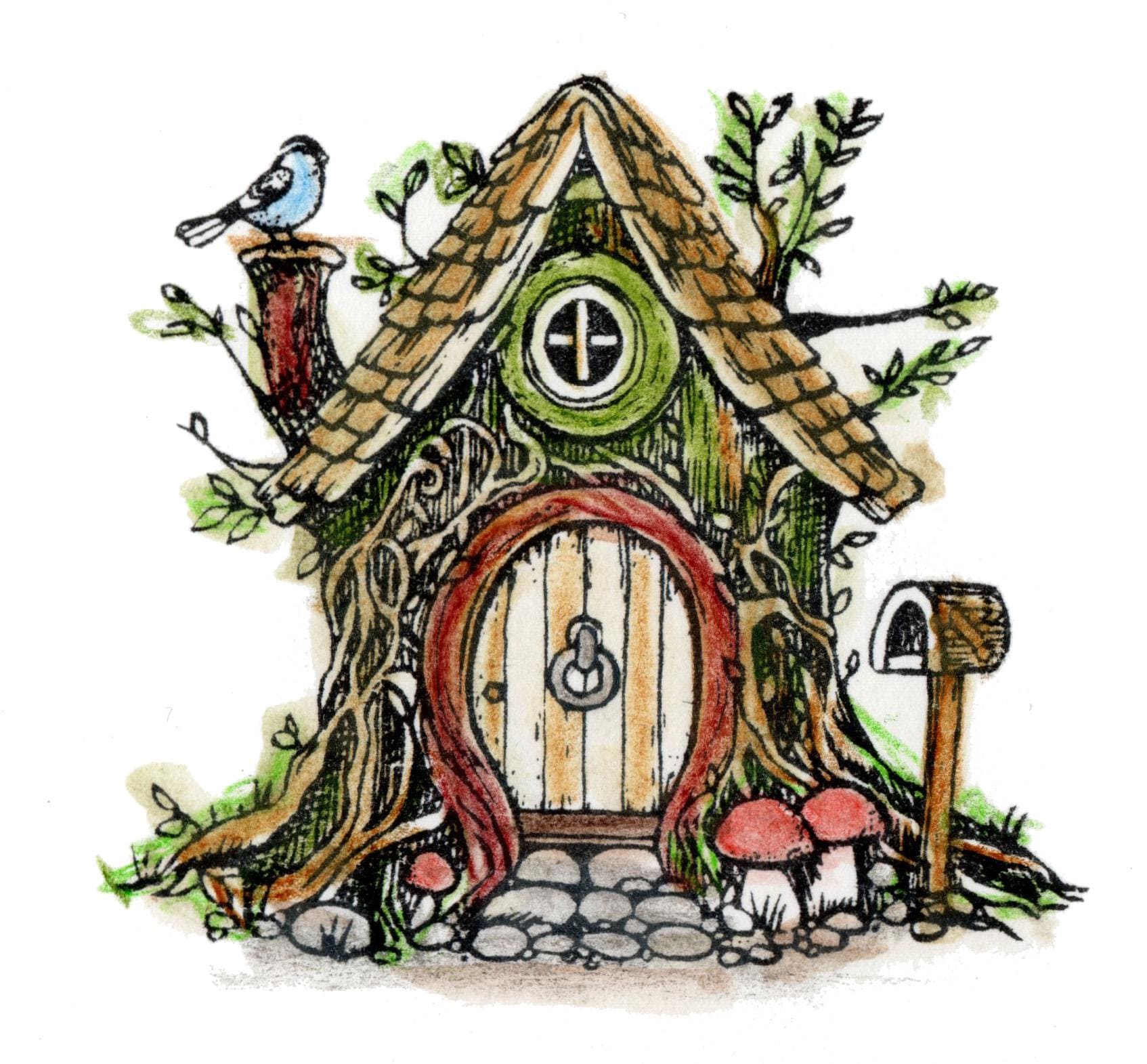 Stempel Wichtelhaus