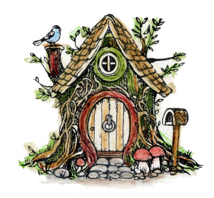 Stempel Wichtelhaus