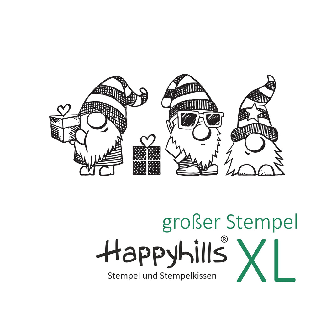 Stempel drei Wichtel