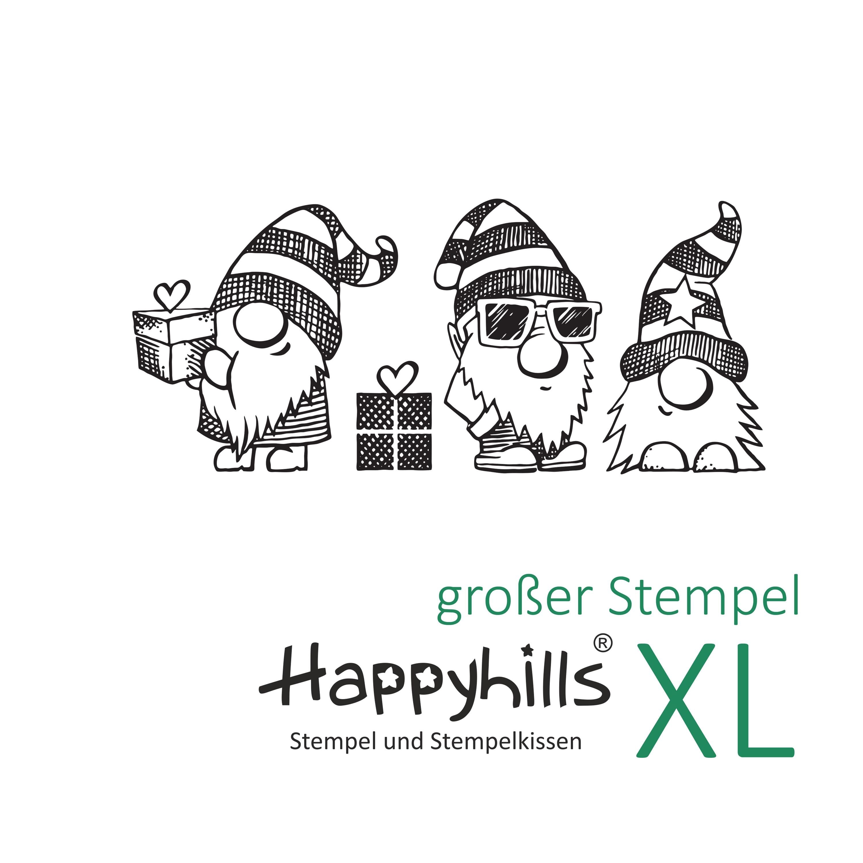 Stempel drei Wichtel
